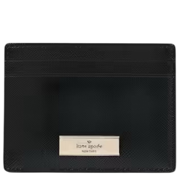 KATE SPADE Kenzie Boxed Small Cardholder Black NWT - Picture 3 of 5
